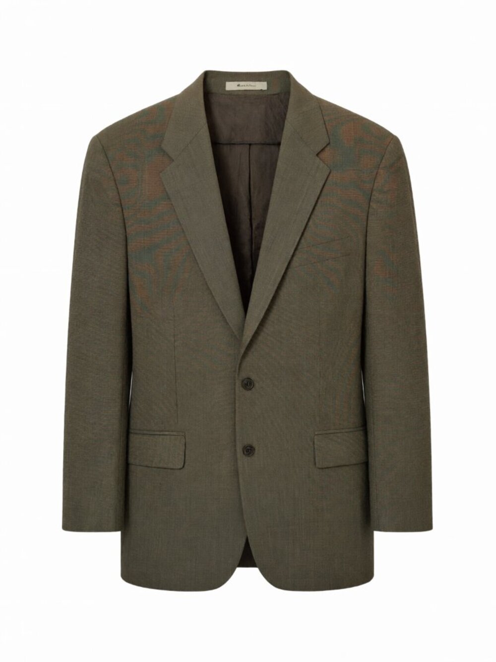 Chaps Ralph Lauren Men's Blazer Wool Size 44R Brown Notch Lapel